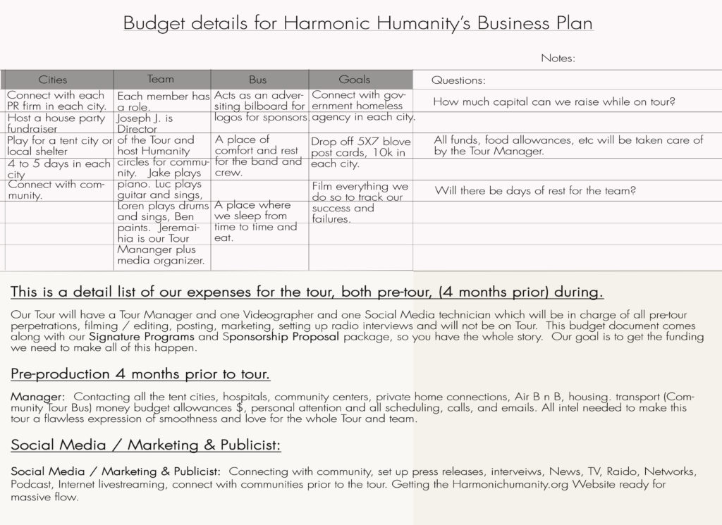 HH business plan 9